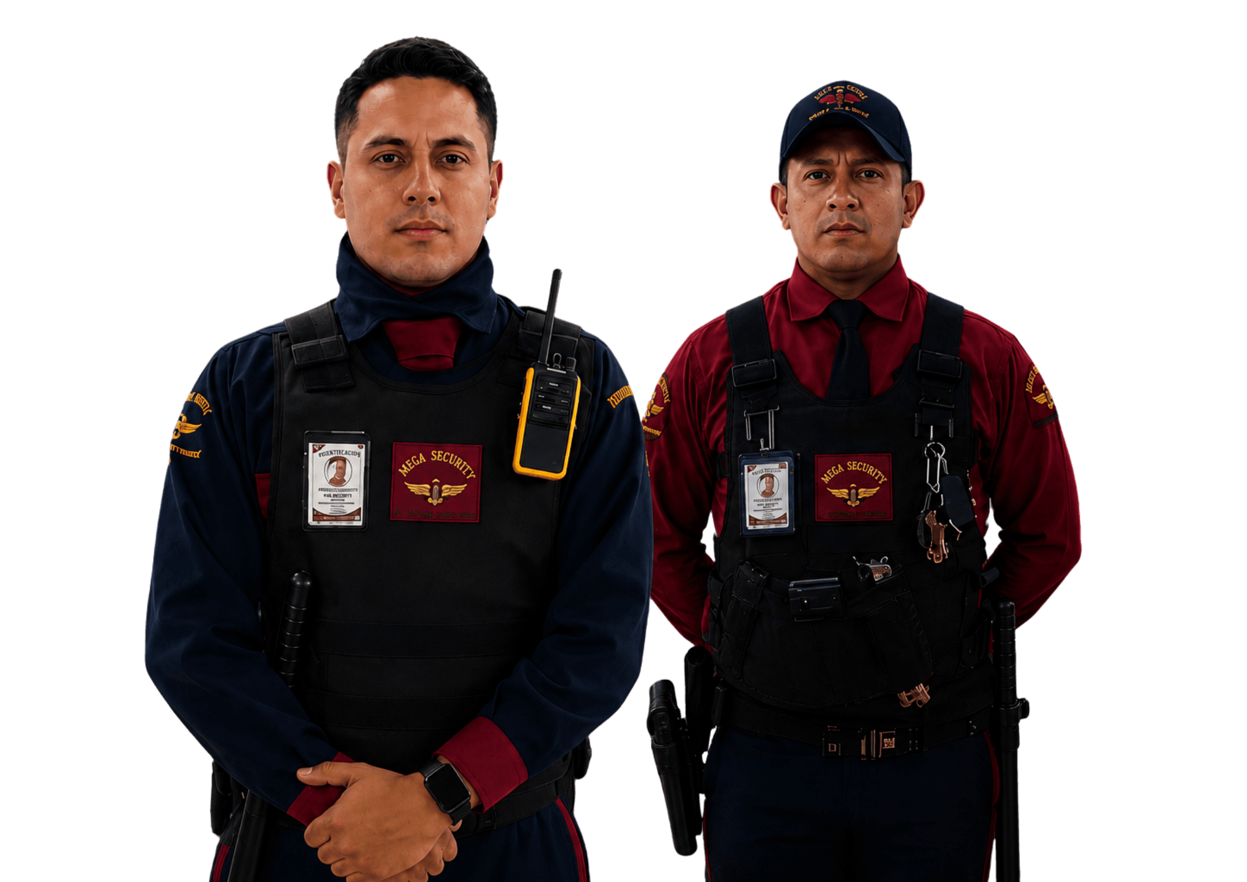 Agentes profesionales de Mega Security